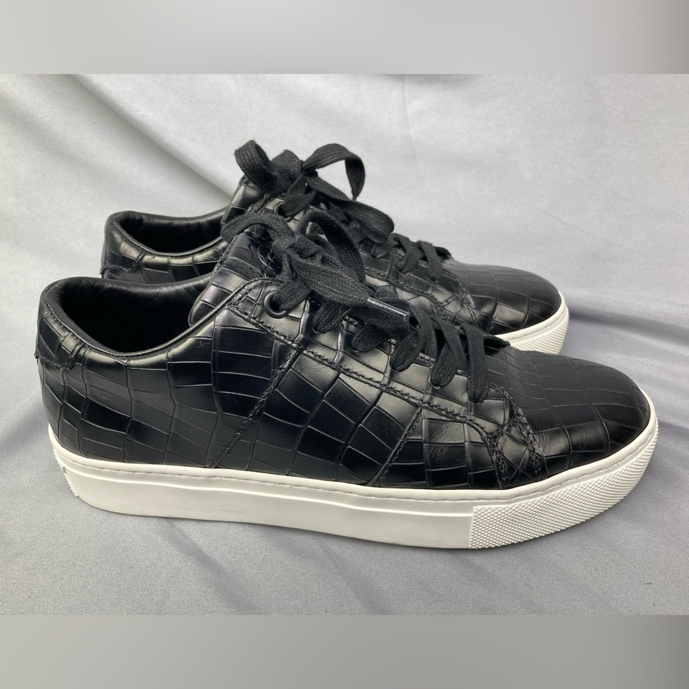 GREATS BROOKLYN Women’s Black Leather Sneakers Size 7